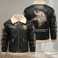 Minnesota Vikings VITPL091 Leather Jacket – Premium & Ultra-Thick Leather Jacket