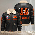 Cincinnati Bengals DMLK1134 Leather Jacket – Premium & Ultra-Thick Leather Jacket