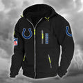 Indianapolis Colts DMCD0665 Hooded Cardigan Jacket