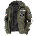 Las Vegas Raiders DMJK0017 Hooded Cardigan Jacket