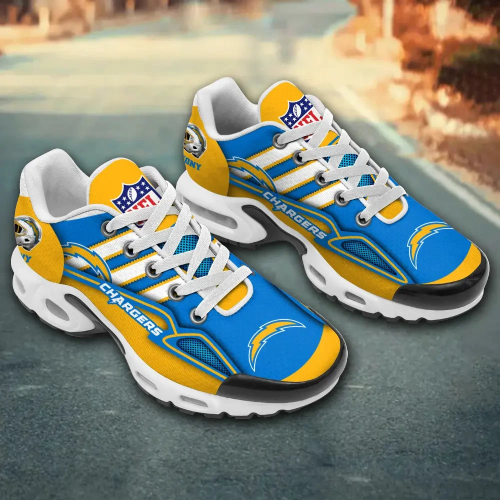 Los Angeles Chargers Personalized Plus T-N Youth Sneakers BGTN453