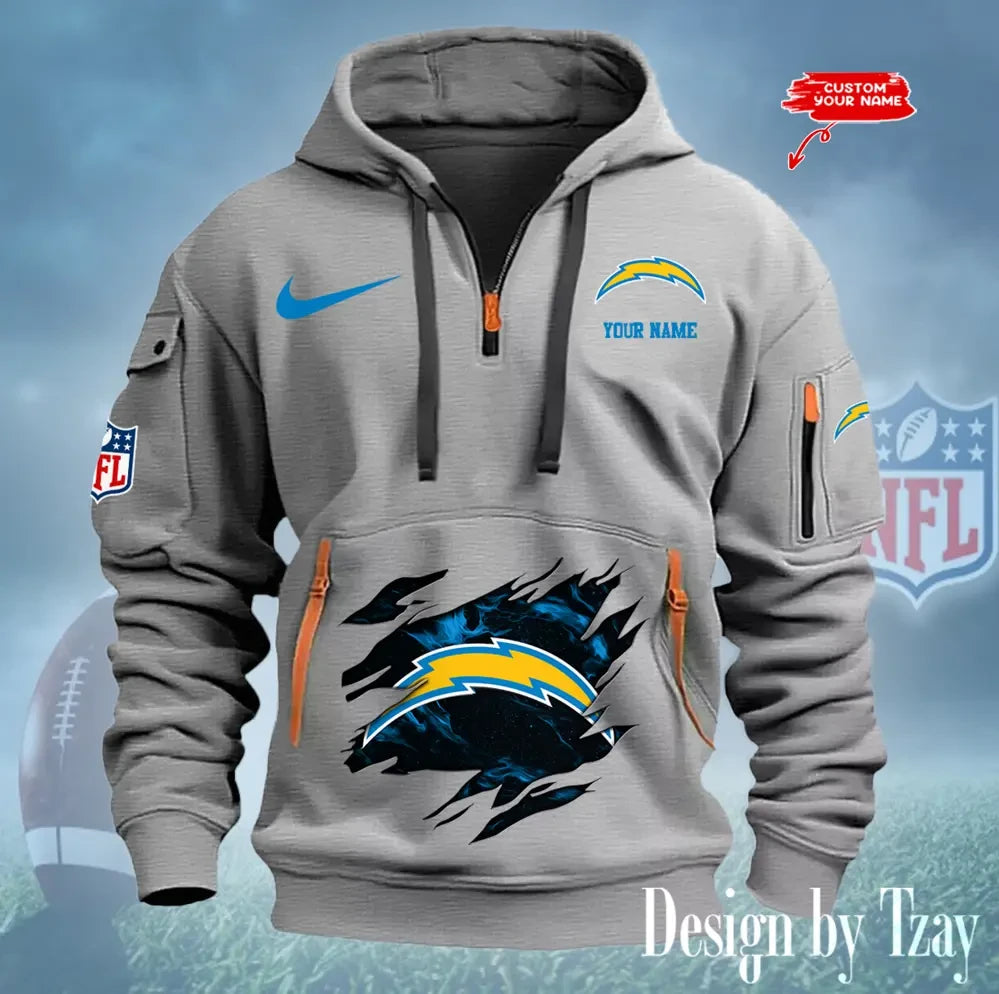 Los Angeles Chargers Heavy Hoodies AZHEAVYHD201