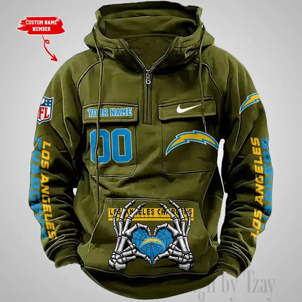 Los Angeles Chargers Fashionable Classic Street Hoodie AZVMHD1007