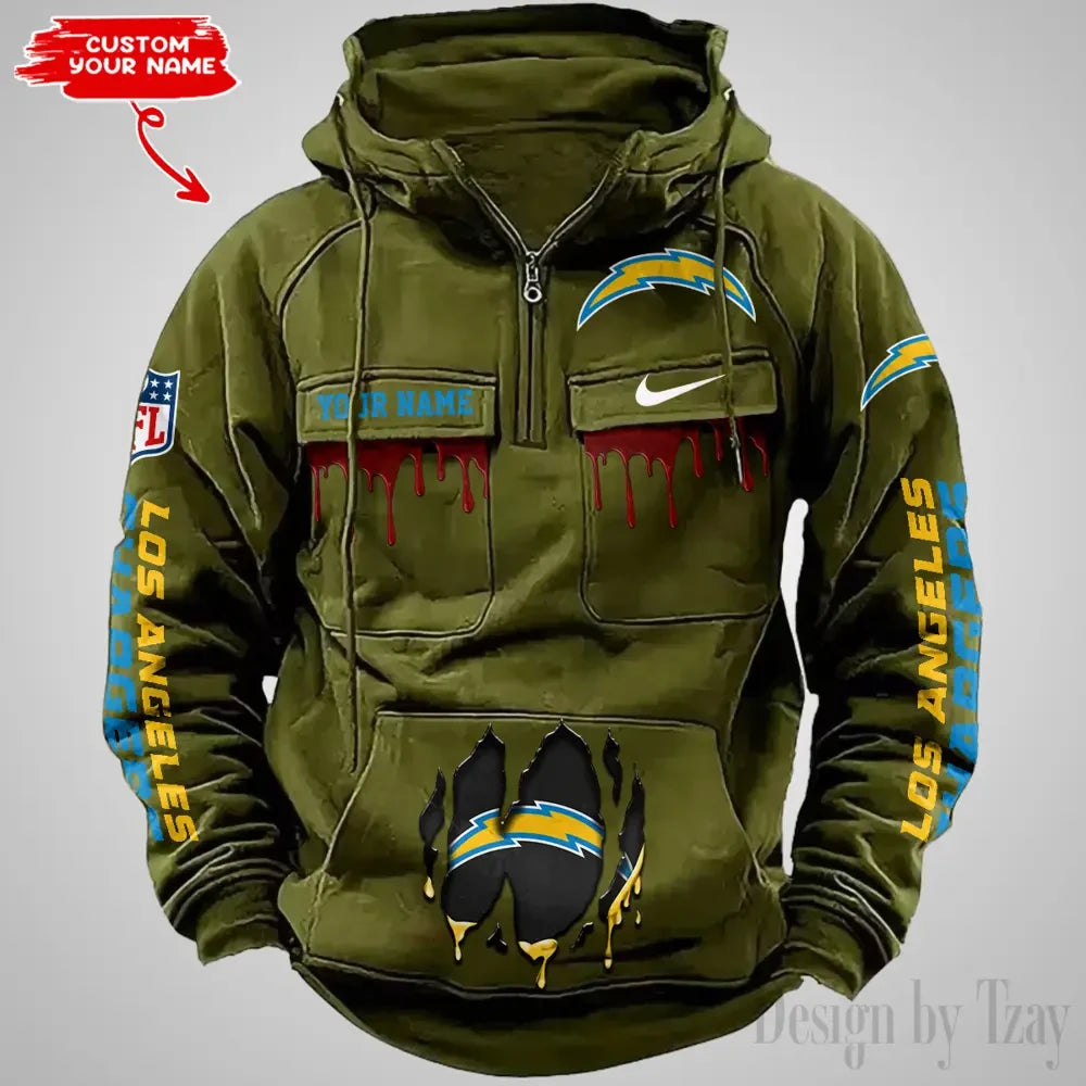 Los Angeles Chargers Fashionable Classic Street Hoodie AZVMHD943