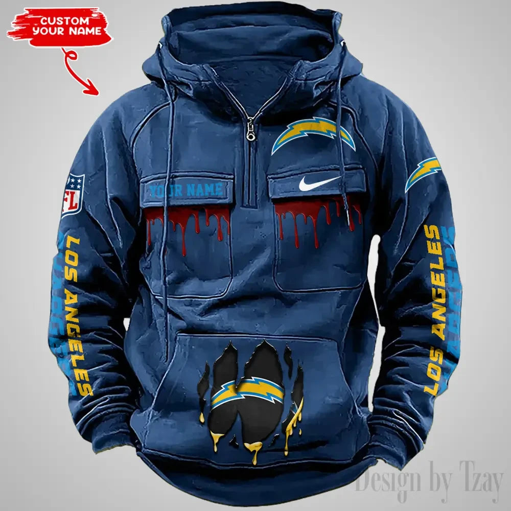 Los Angeles Chargers Fashionable Classic Street Hoodie AZVMHD943