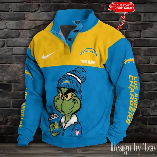 Los Angeles Chargers Sport Print Sweatshirt S9DBSCH719