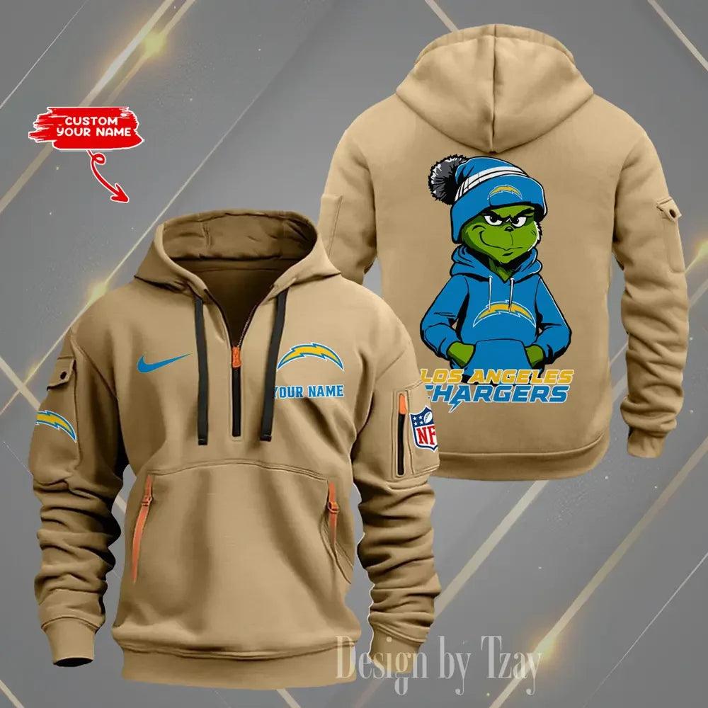 Los Angeles Chargers Heavy Hoodies AZHEAVYHD293