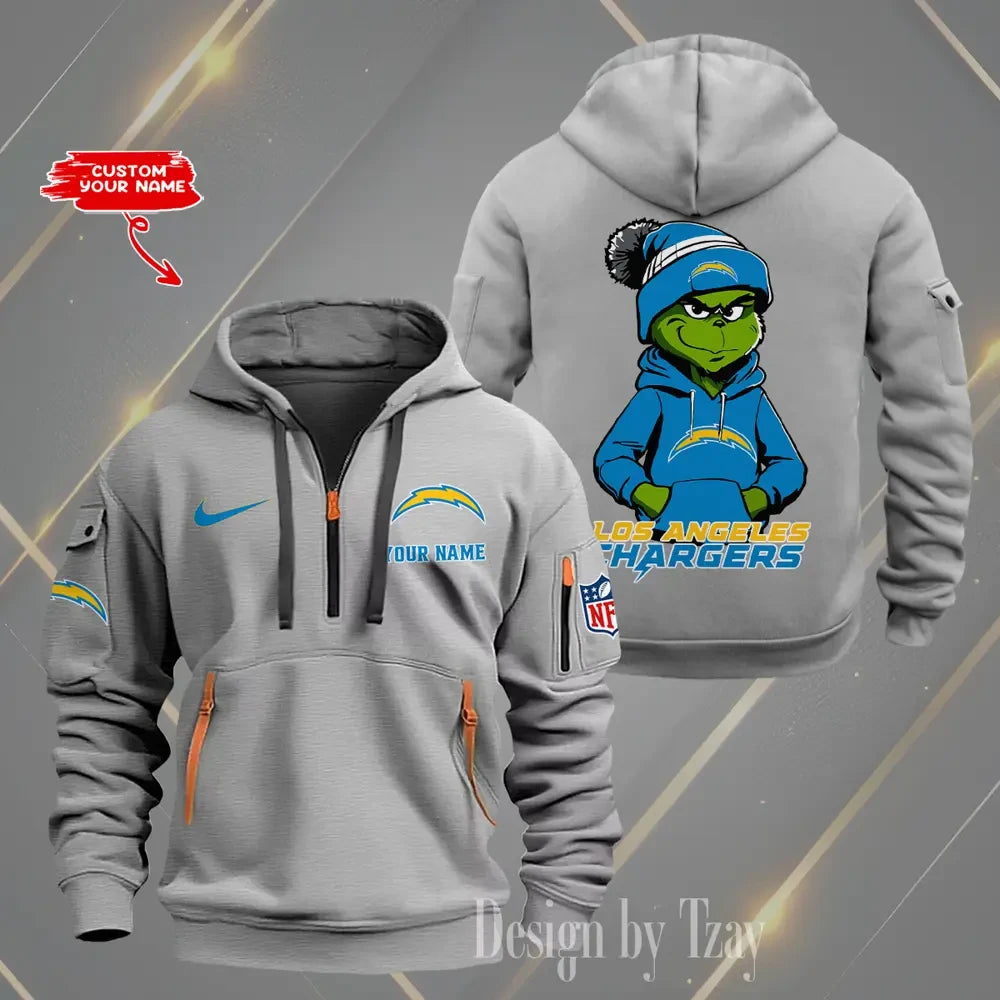 Los Angeles Chargers Heavy Hoodies AZHEAVYHD293