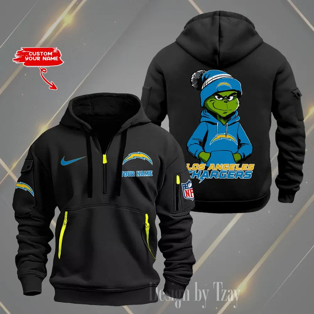 Los Angeles Chargers Heavy Hoodies AZHEAVYHD293