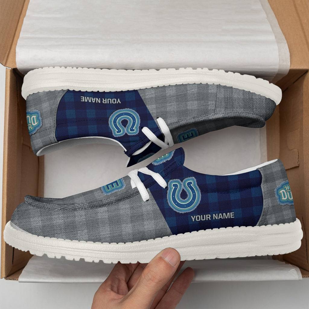 Indianapolis Colts DHS shoes-Custom name 10063933N