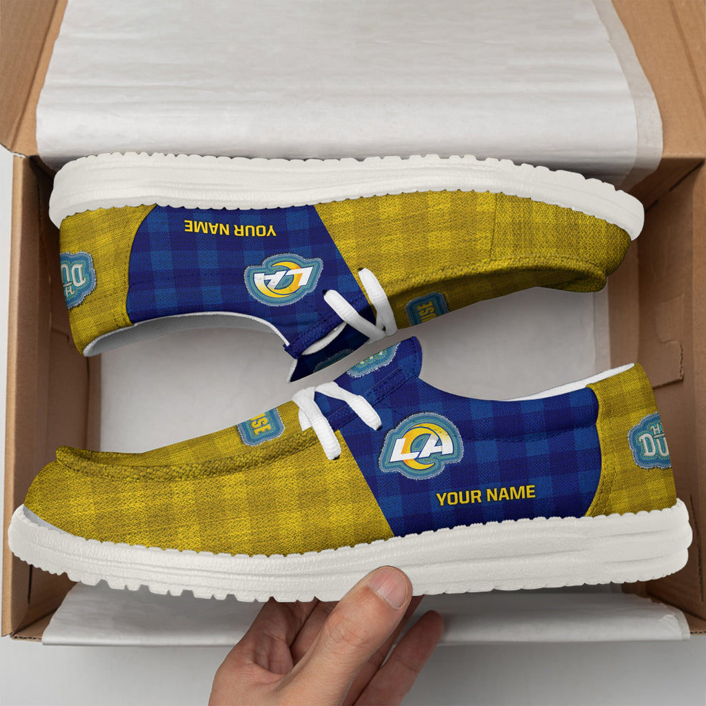 Los Angeles Rams DHS shoes-Custom name 10063933N