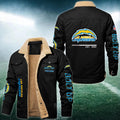 Los Angeles Chargers FLEECE BOMBER JACKET Custom name 10043895N