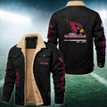 Arizona Cardinals FLEECE BOMBER JACKET Custom name 10043895N