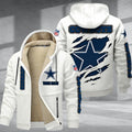 Dallas Cowboys DMTZ0362 Premium Sherpa-Lined Winter Hoodie – Personalized Edition