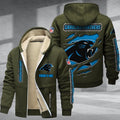 Carolina Panthers DMTZ0358 Premium Sherpa-Lined Winter Hoodie – Personalized Edition