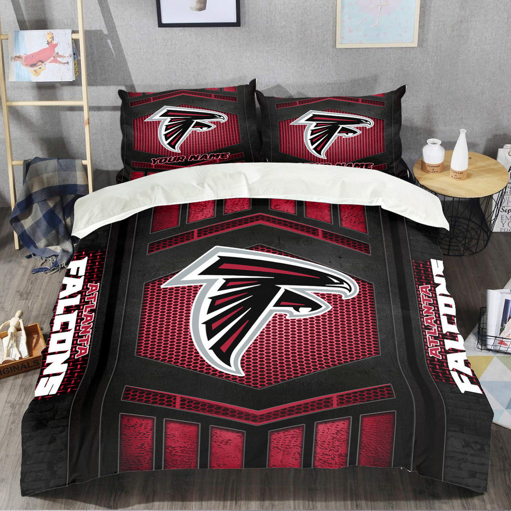 Atlanta Falcons Personalized Bedding Set Best Gift For Fan BGBED104