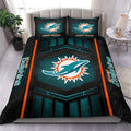 Miami Dolphins Personalized Bedding Set Best Gift For Fan BGBED122