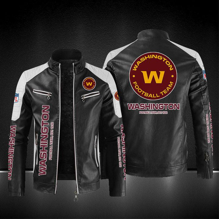 Signature Series Premium Leather — Washington Commanders Football Team PTITH089