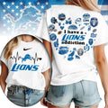 Detroit Lions | Premium NFL Heartbeat Fan Spirit 3D Shirt TD021