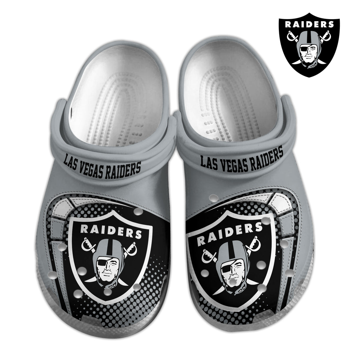 Las Vegas Raiders | Premium NFL Crocs Shoes VAN3125