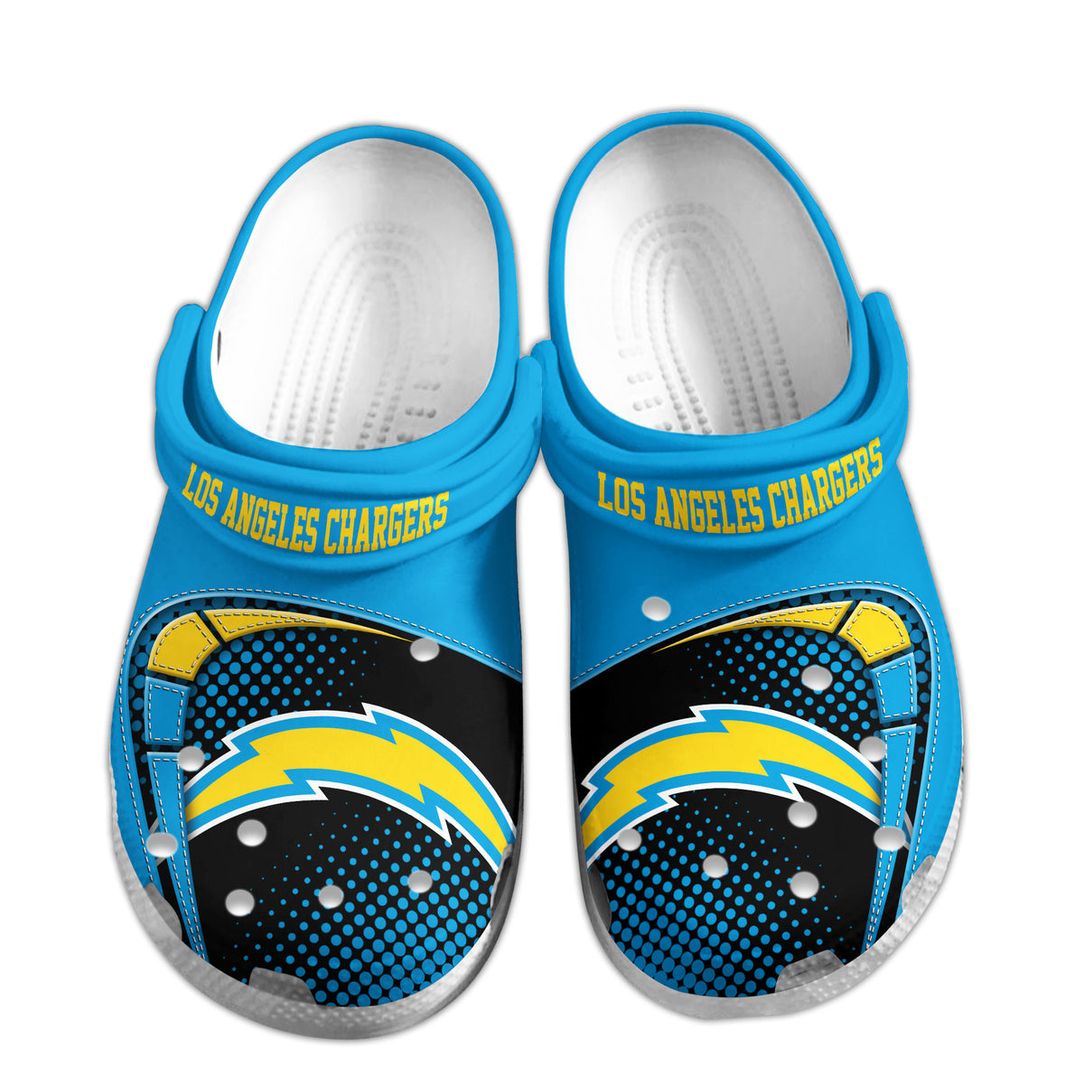 Los Angeles Chargers | Premium NFL Crocs Shoes VAN3114