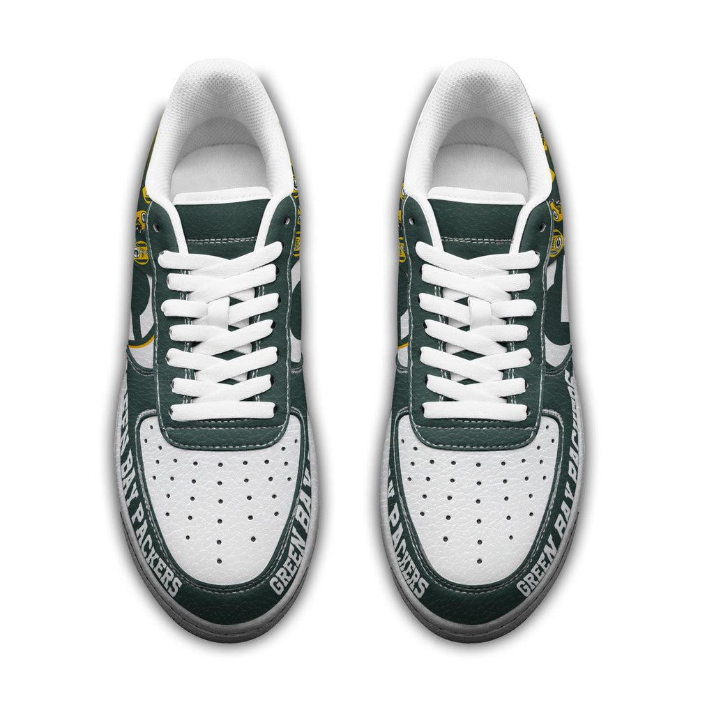 Green Bay Packers | Premium NFL Gridiron Classic AF1 Shoes NTH1