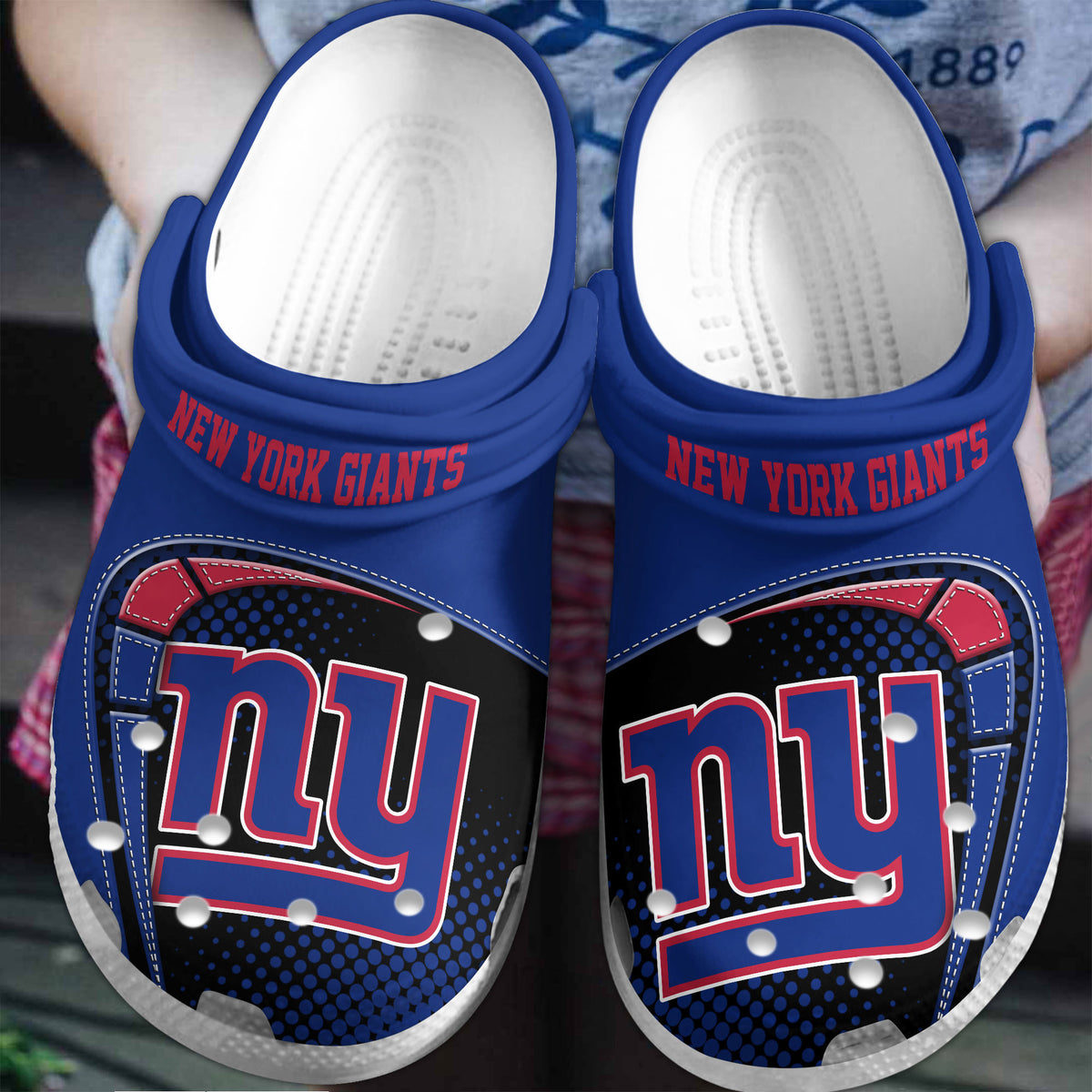 New York Giants | Premium NFL Crocs Shoes VAN3111