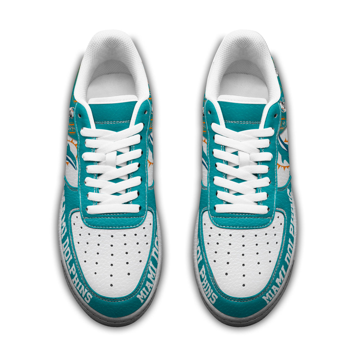 Miami Dolphins | Premium NFL Gridiron Classic AF1 Shoes NTH1