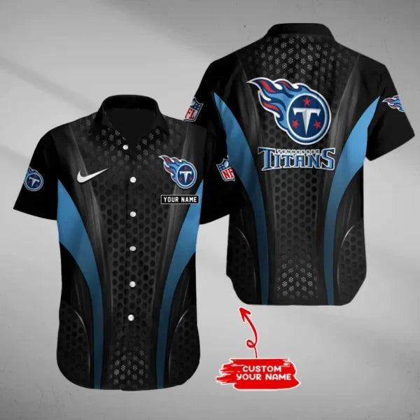 Tennessee Titans Summer Casual Street Button Shirt SPTSCSBS184