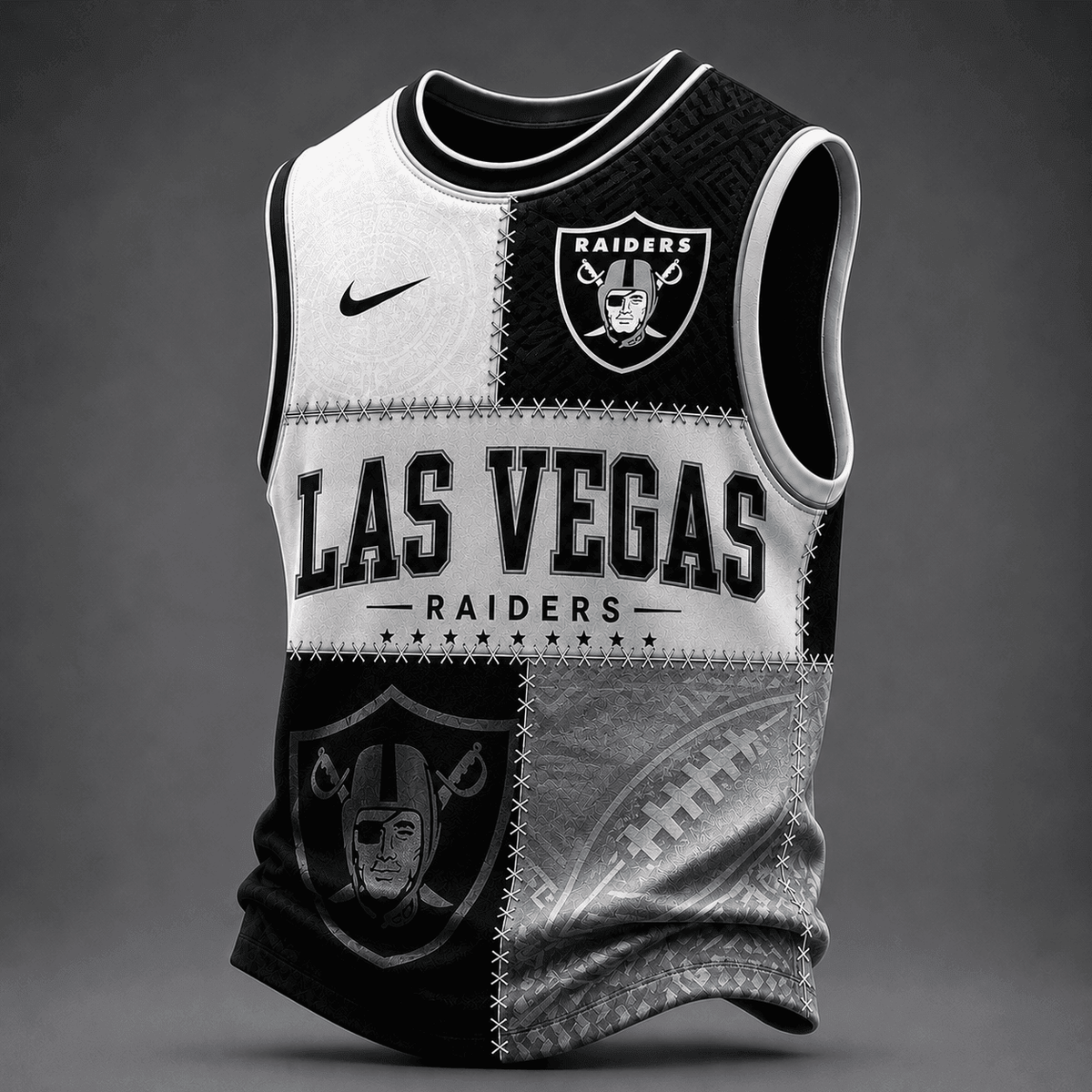 Las Vegas Raiders | Premium NFL Team Inspired Tank Top Jersey VA8317