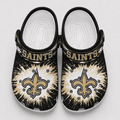 New Orleans Saints | Premium NFL Splash Burst Fan Crocs VAN232