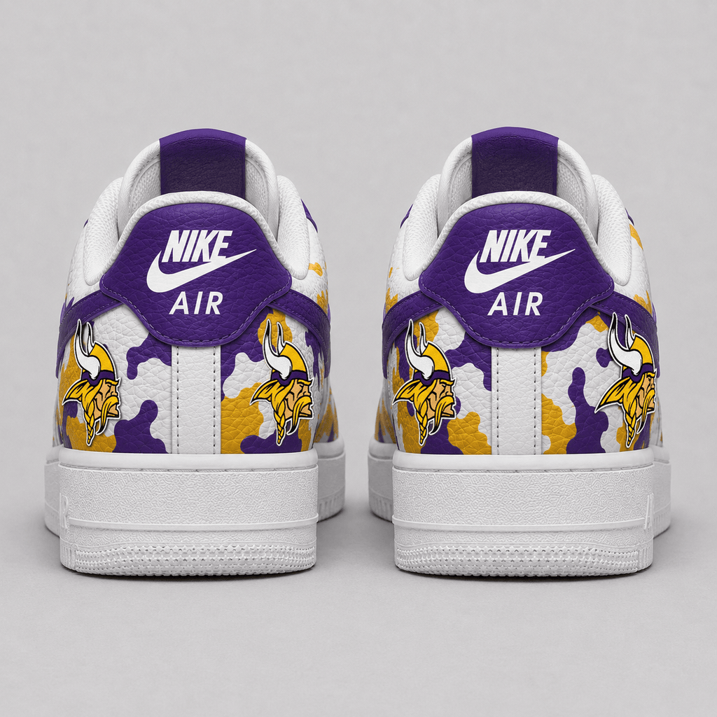 Minnesota Vikings | Premium NFL Team AF1 Shoes VA933
