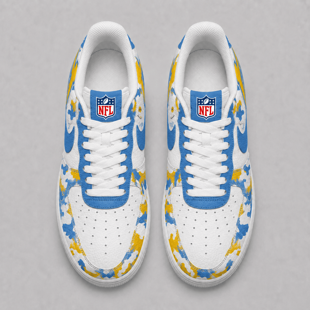 Los Angeles Chargers | Premium NFL Team AF1 Shoes VA917