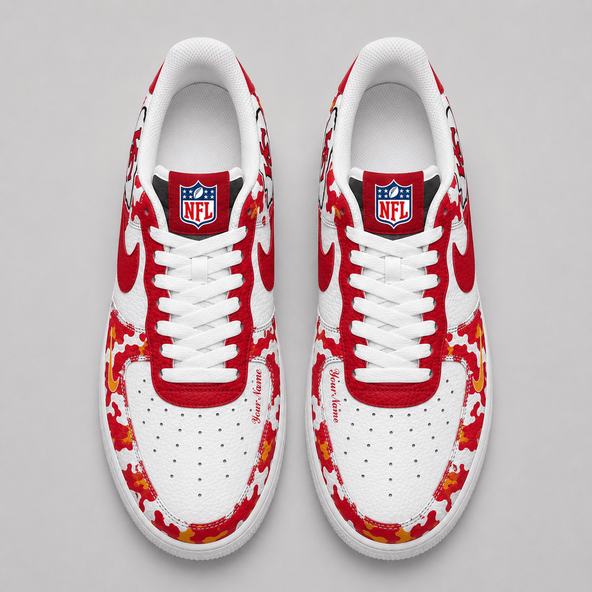 Kansas City Chiefs | Premium NFL Team AF1 Shoes VA915