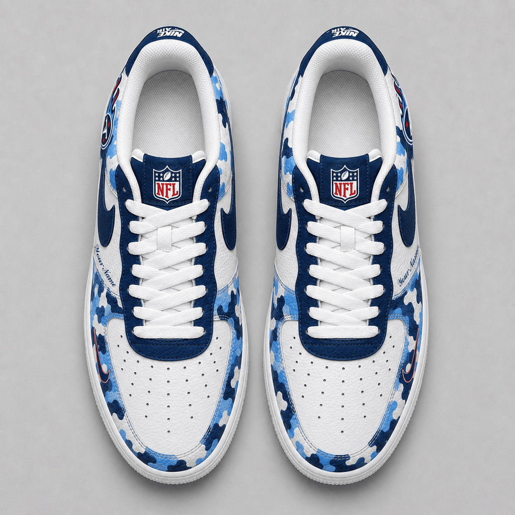 Tennessee Titans | Premium NFL Team AF1 Shoes VA914