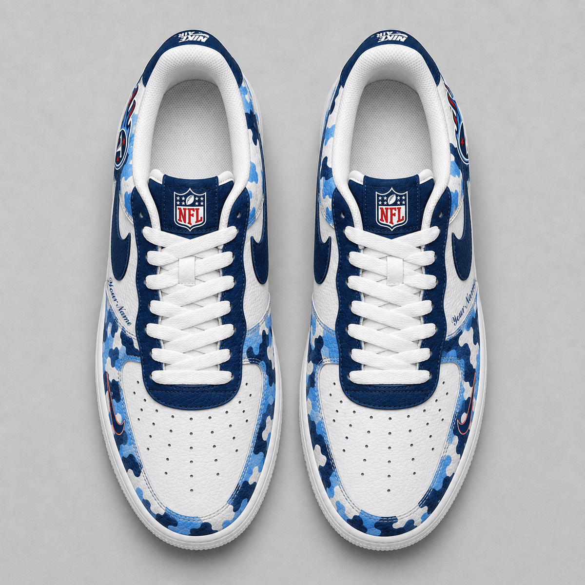 Tennessee Titans | Premium NFL Team AF1 Shoes VA914