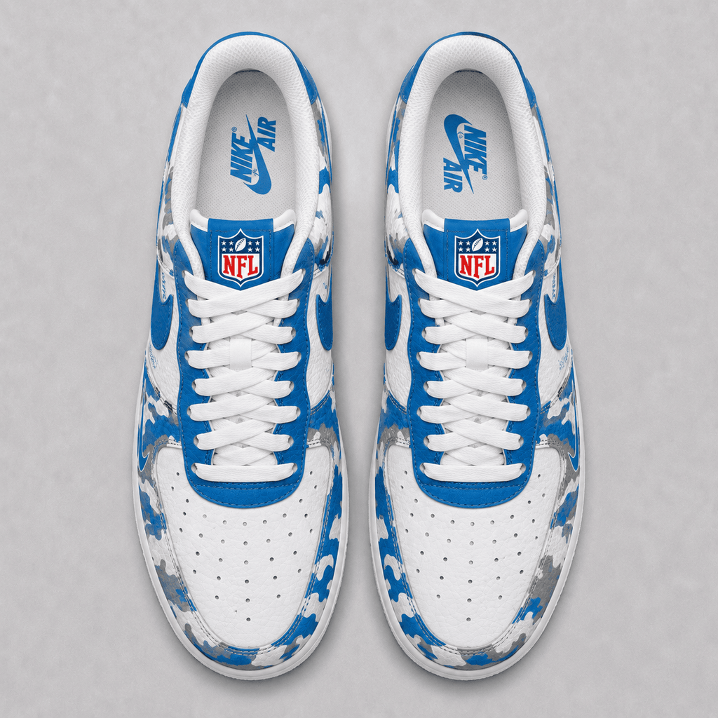 Detroit Lions | Premium NFL Team AF1 Shoes VA901