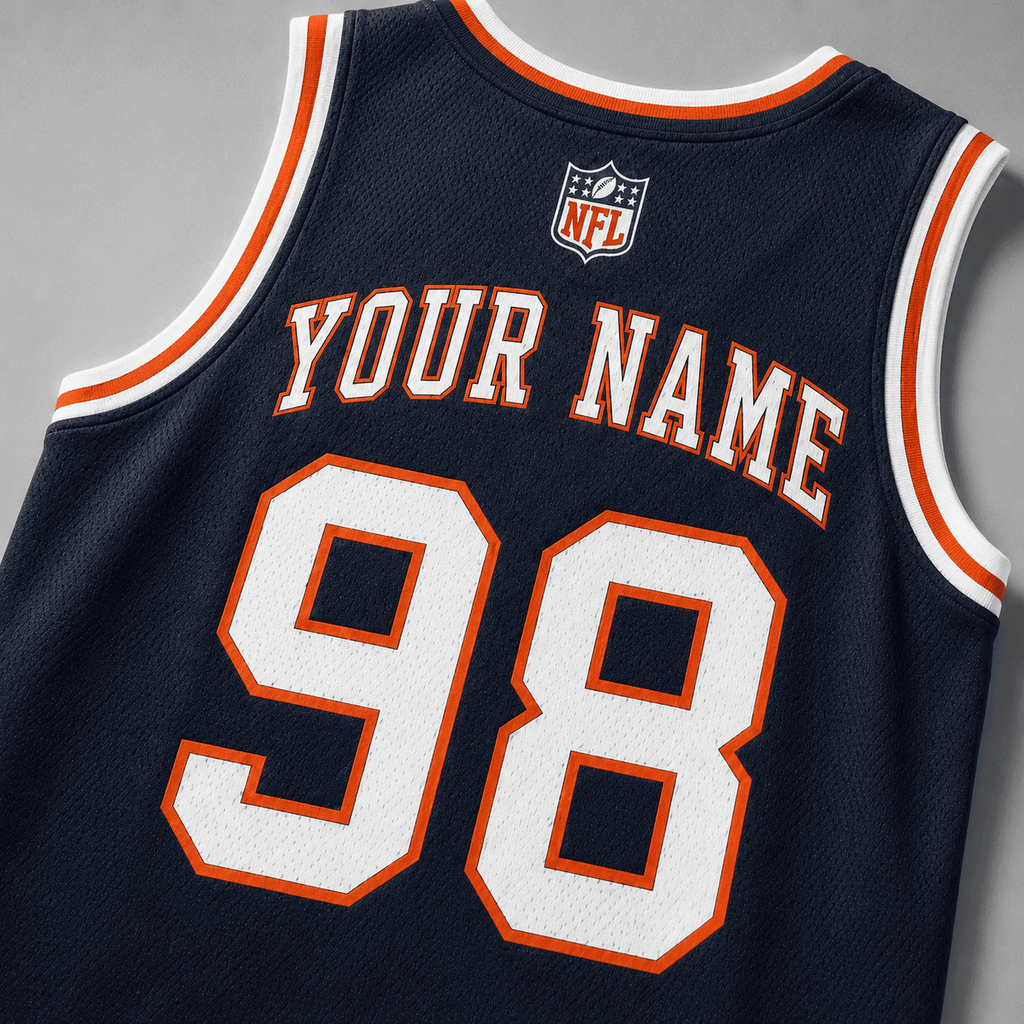 Chicago Bears | Premium NFL Personalized Team Custom Name Number Sports Tank Top NDN135