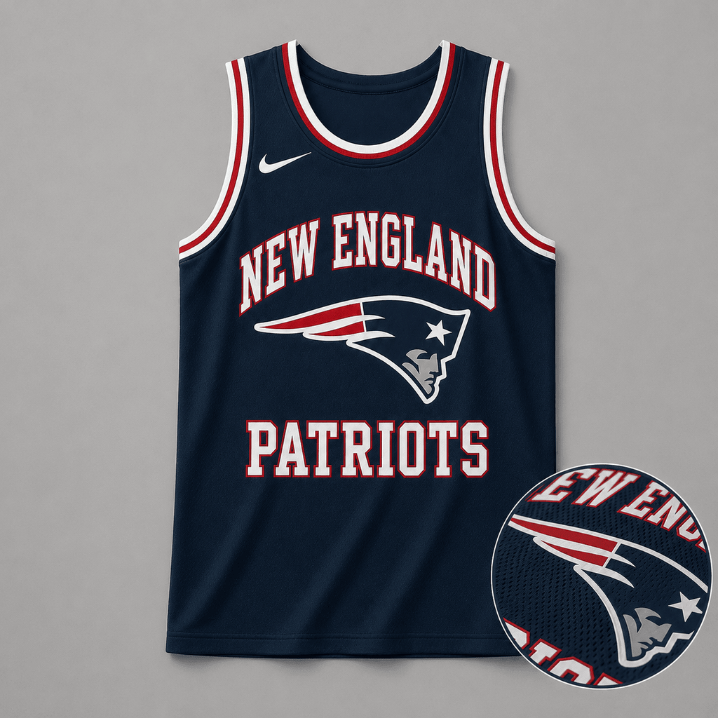 New England Patriots | Premium NFL Personalized Team Custom Name Number Sports Tank Top NDN130