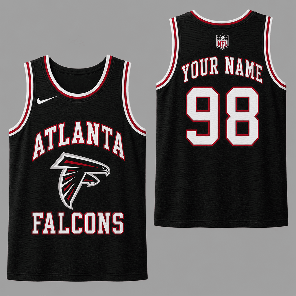 Atlanta Falcons | Premium NFL Personalized Team Custom Name Number Sports Tank Top NDN129