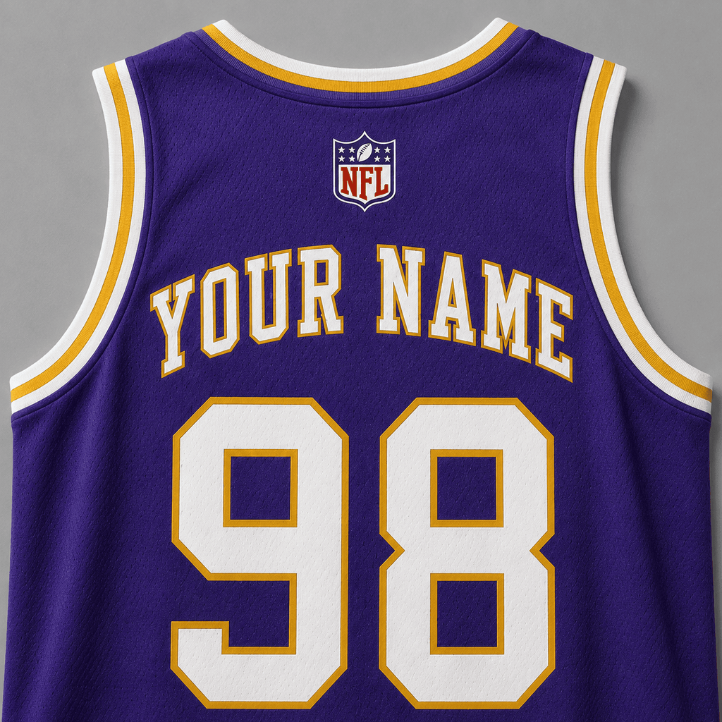 Minnesota Vikings | Premium NFL Personalized Team Custom Name Number Sports Tank Top NDN124