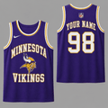 Minnesota Vikings | Premium NFL Personalized Team Custom Name Number Sports Tank Top NDN124