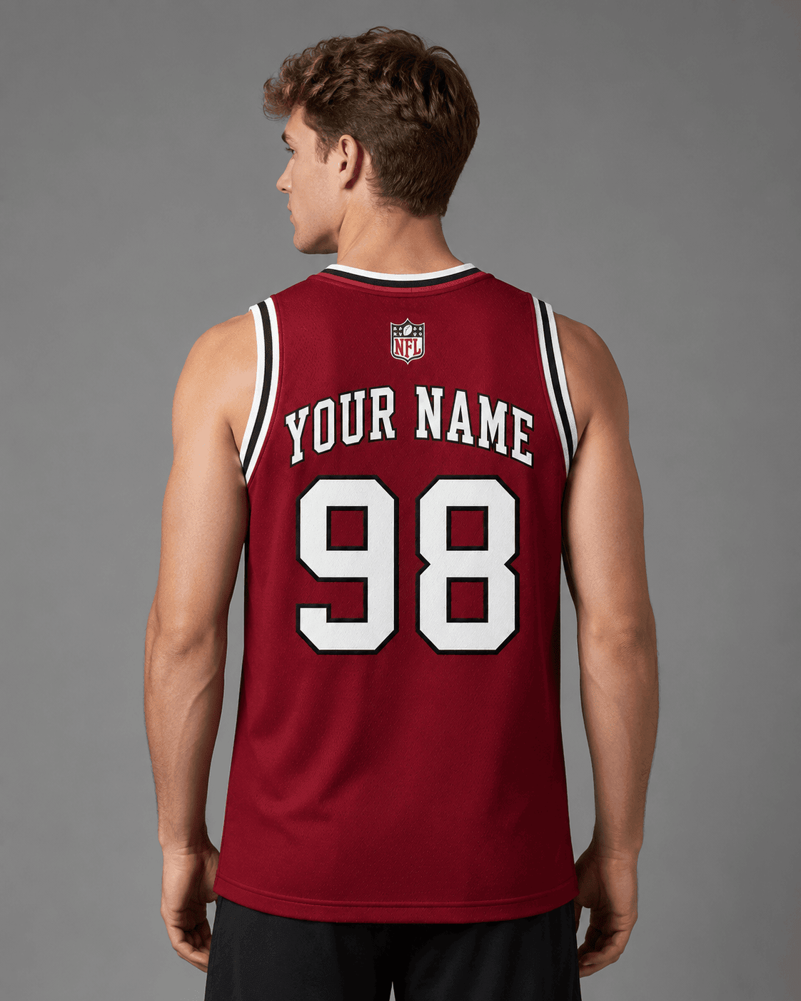 Arizona Cardinals | Premium NFL Personalized Team Custom Name Number Sports Tank Top NDN121