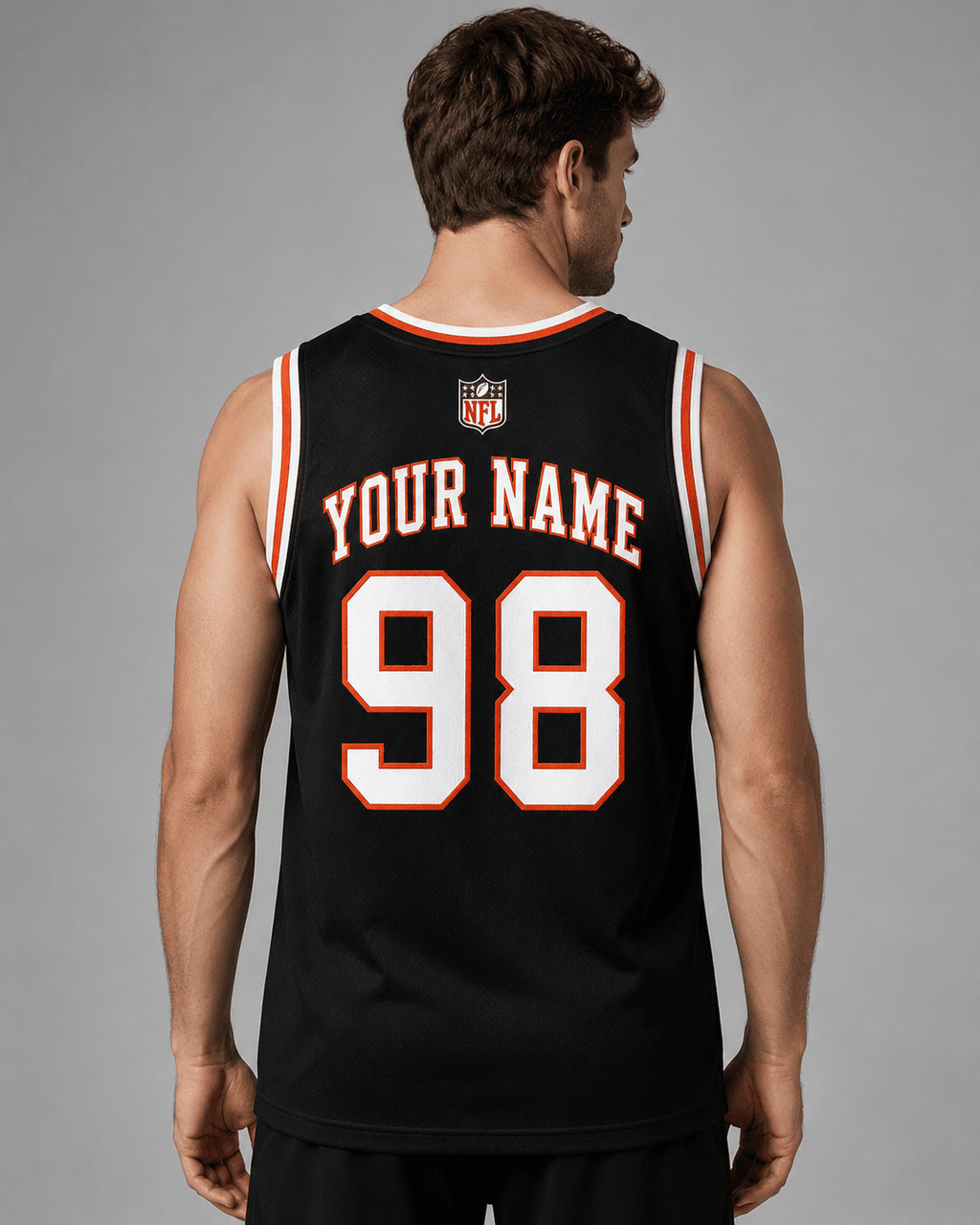 Cincinnati Bengals | Premium NFL Personalized Team Custom Name Number Sports Tank Top NDN108
