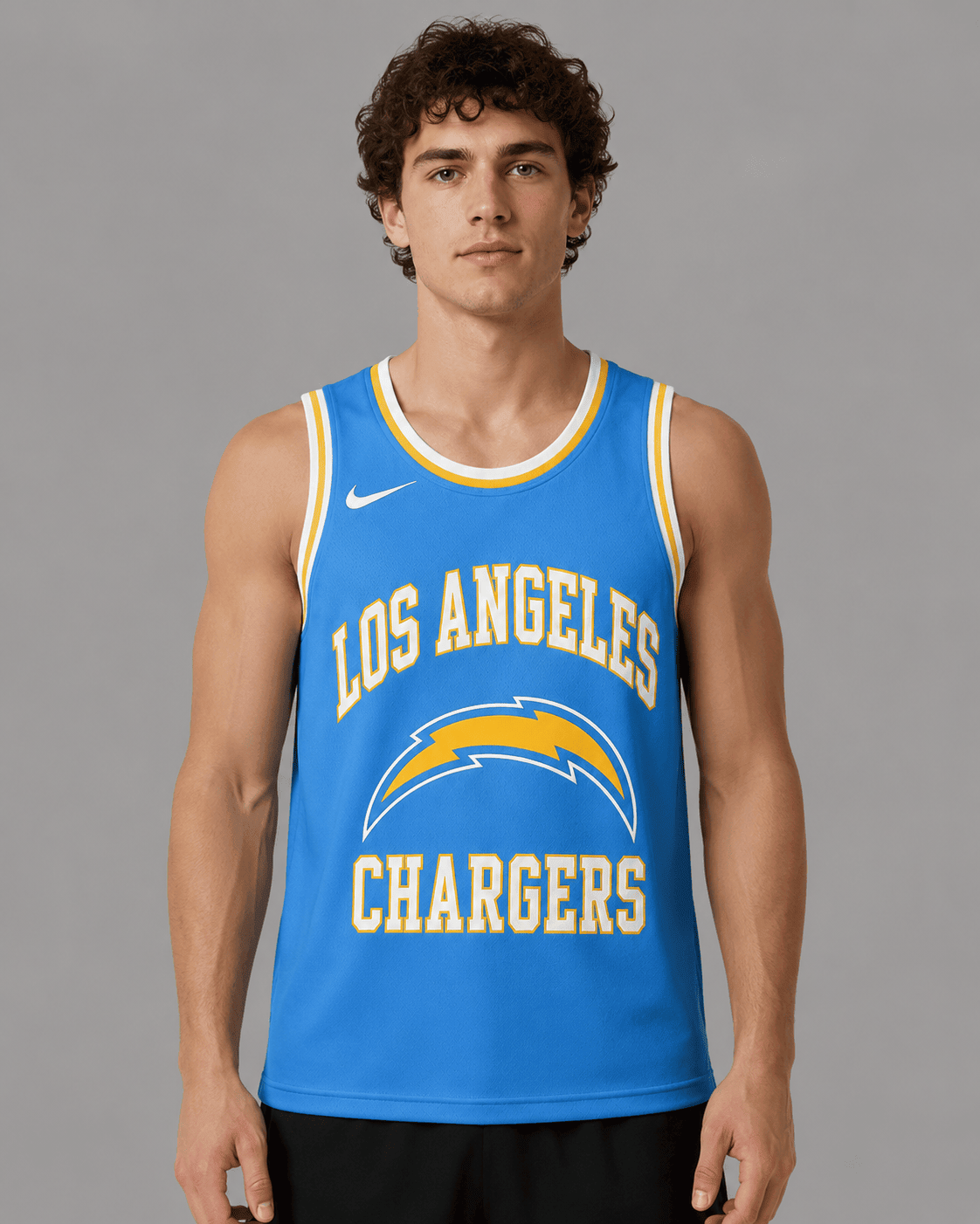 Los Angeles Chargers | Premium NFL Personalized Team Custom Name Number Sports Tank Top NDN116