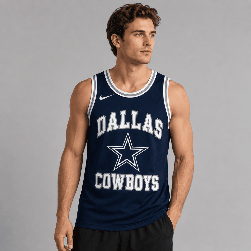 Dallas Cowboys | Premium NFL Personalized Team Custom Name Number Sports Tank Top NDN107