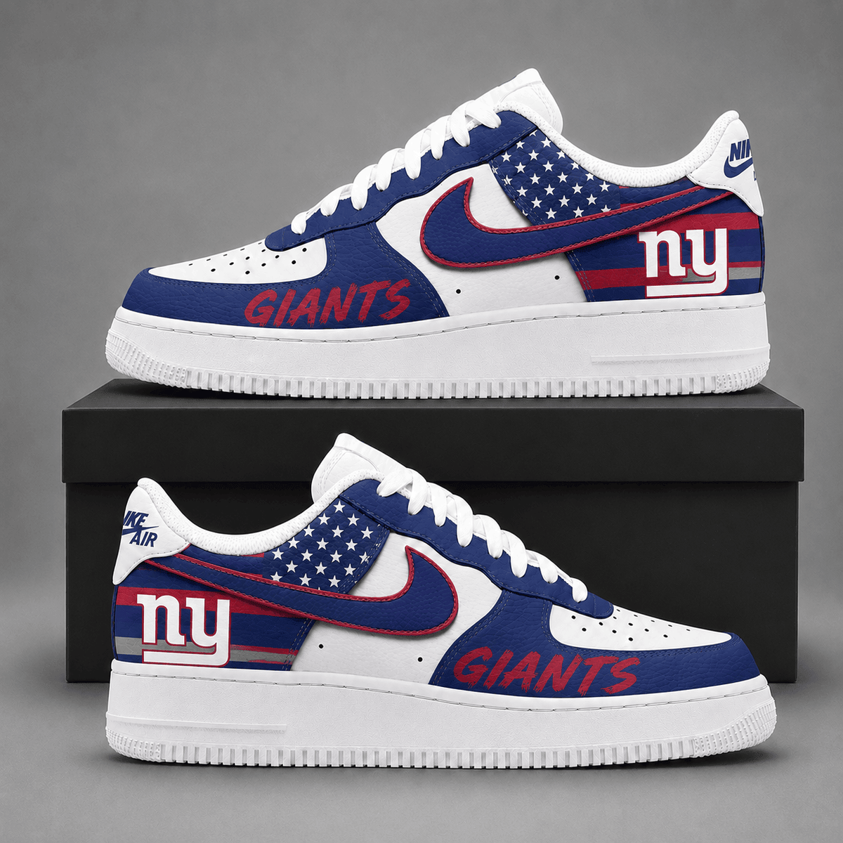 New York Giants | Premium American Football Team Limited AF1 Shoes NDN528