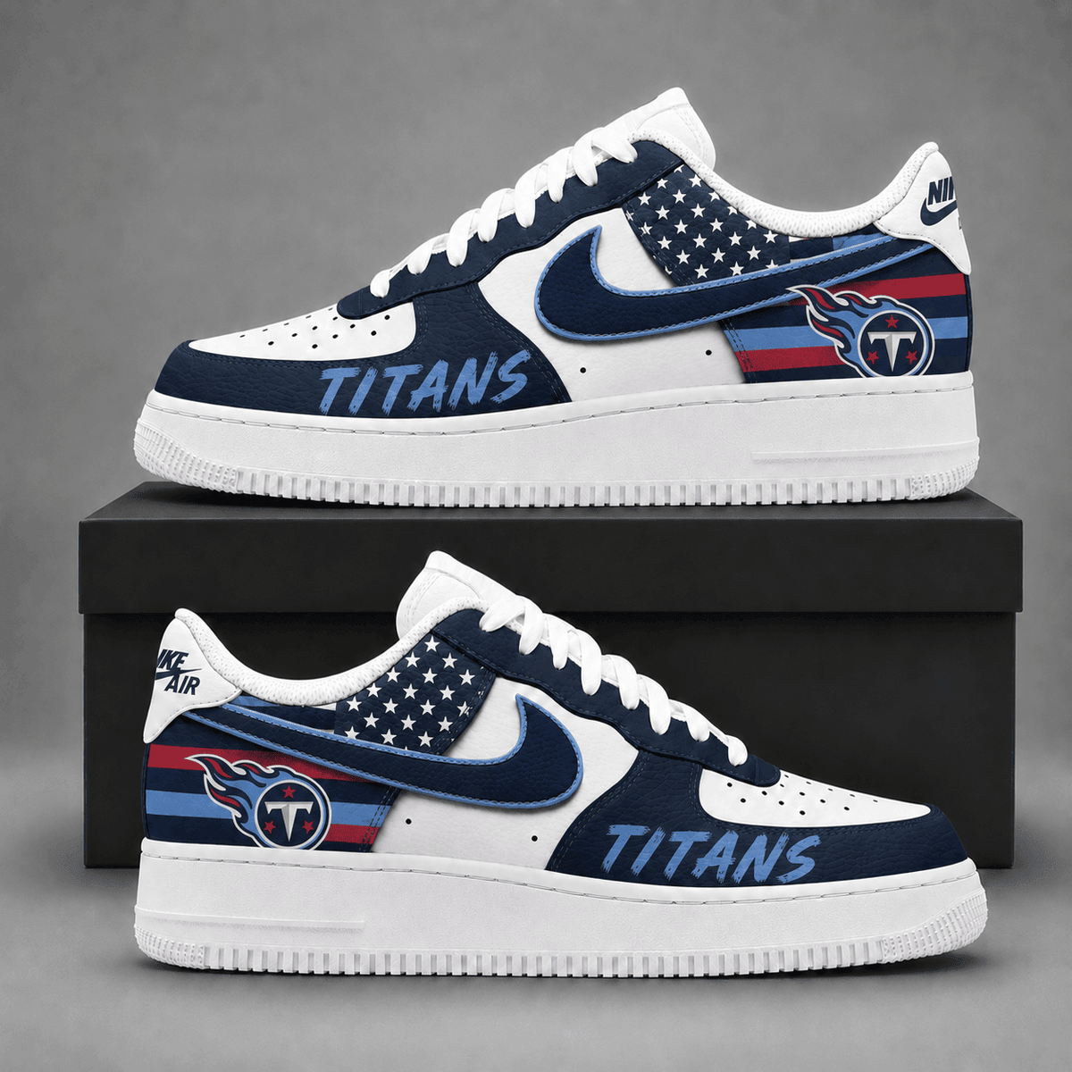 Tennessee Titans | Premium American Football Team Limited AF1 Shoes NDN527