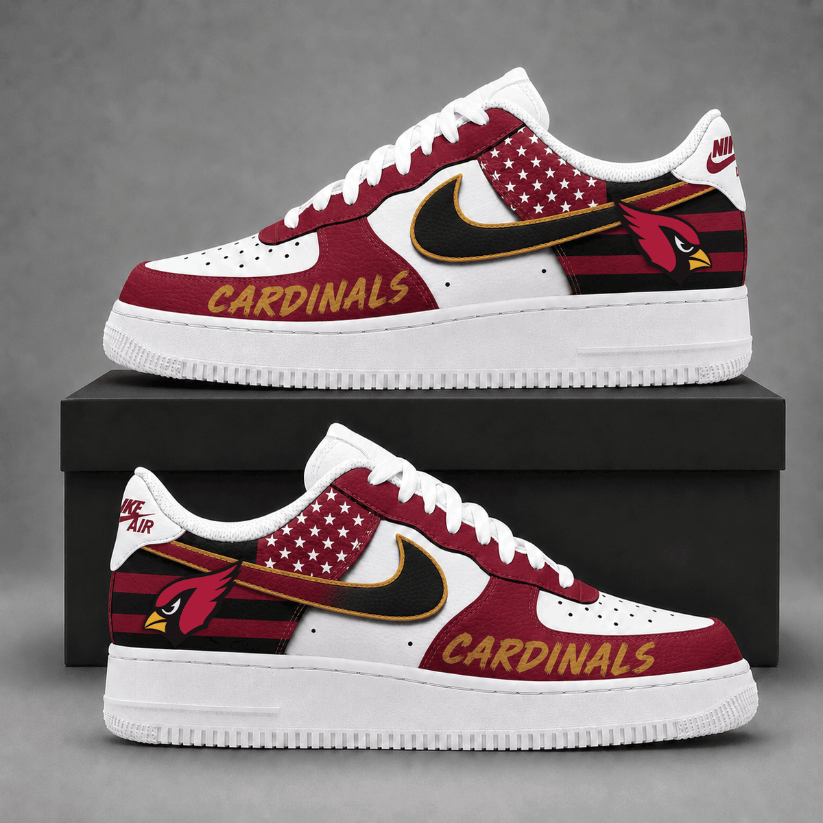 Arizona Cardinals | Premium American Football Team Limited AF1 Shoes NDN502
