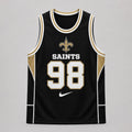 New Orleans Saints | Premium NFL Custom Basketball Tank Top For Men And Women NDN